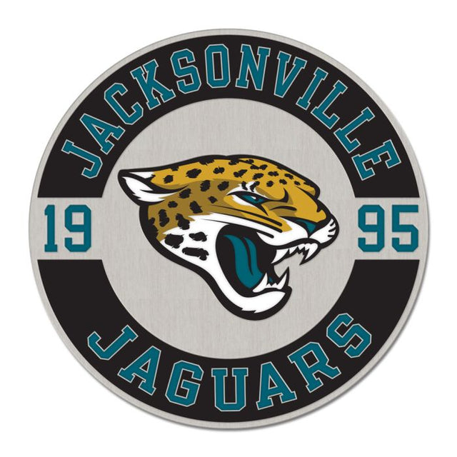 Tarjeta de joyería con pin esmaltado de coleccionista establecido de los Jacksonville Jaguars