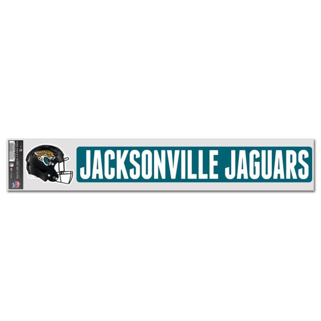 Calcomanías para fanáticos de los Jacksonville Jaguars de 3" x 17"