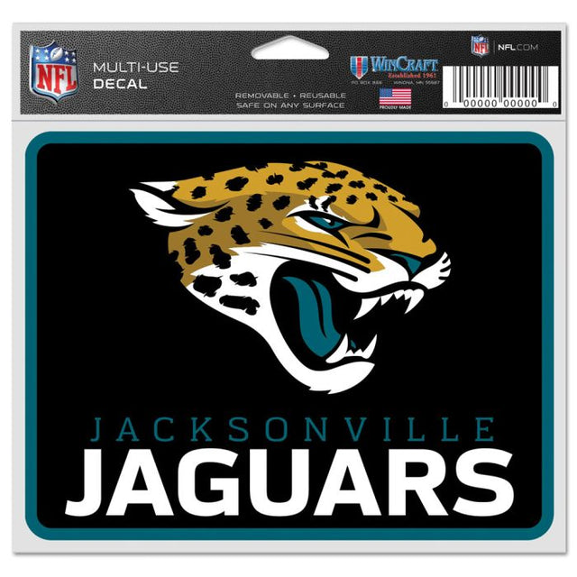 Calcomanías para fanáticos de los Jacksonville Jaguars de 5" x 6"