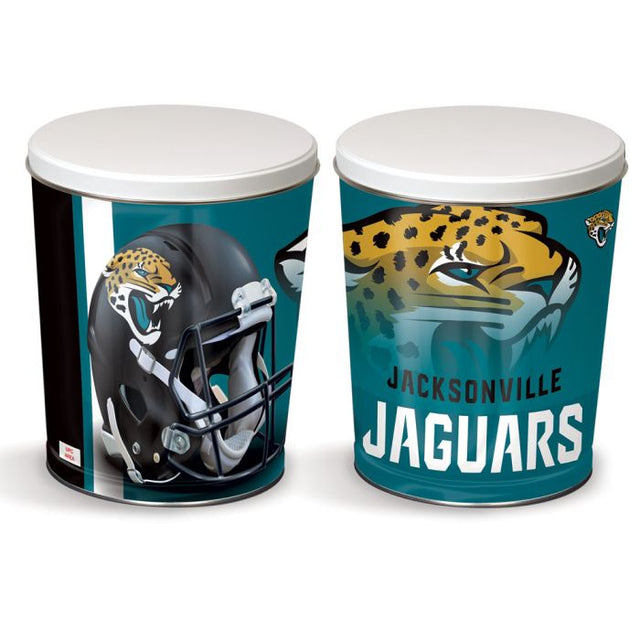Lata de regalo cónica de 3 galones de los Jacksonville Jaguars