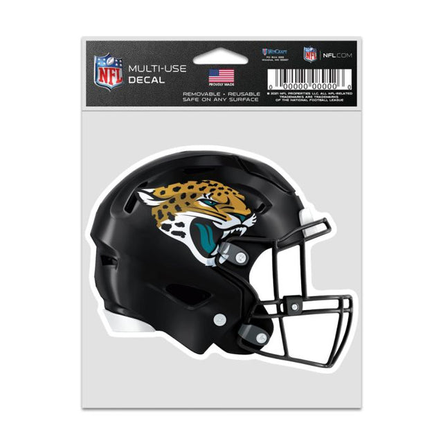 Calcomanías para fanáticos de los Jacksonville Jaguars de 3,75" x 5"