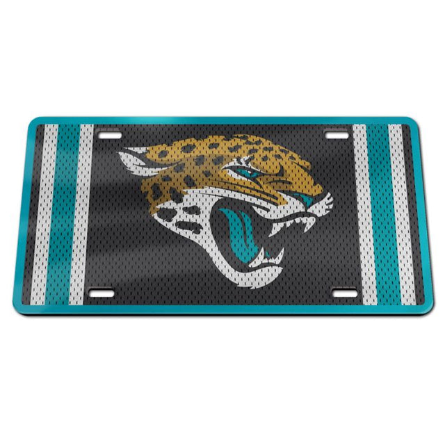 Matrícula acrílica especial de los Jacksonville Jaguars JERSEY