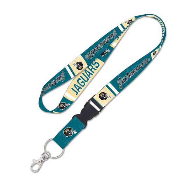 Cordón de los Jacksonville Jaguars con hebilla desmontable de 1"