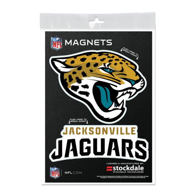 Imanes para exteriores de los Jacksonville Jaguars, 5" x 7"
