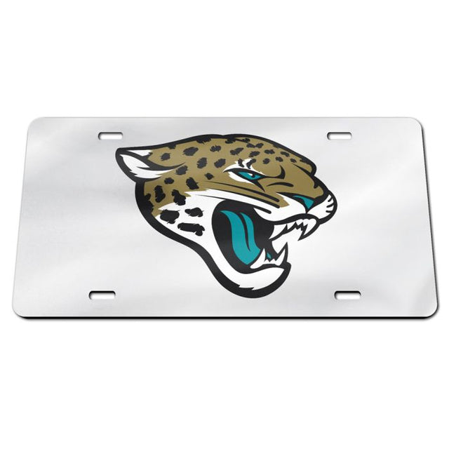 Matrícula acrílica especial de los Jacksonville Jaguars