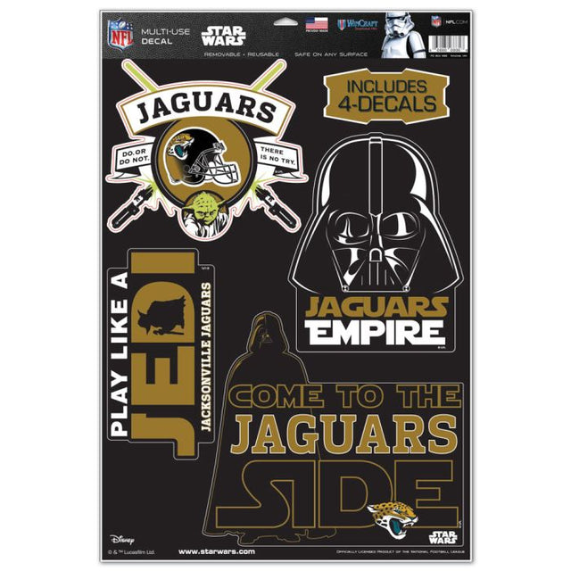 Calcomanía multiusos de Star Wars de Jacksonville Jaguars, 11" x 17"