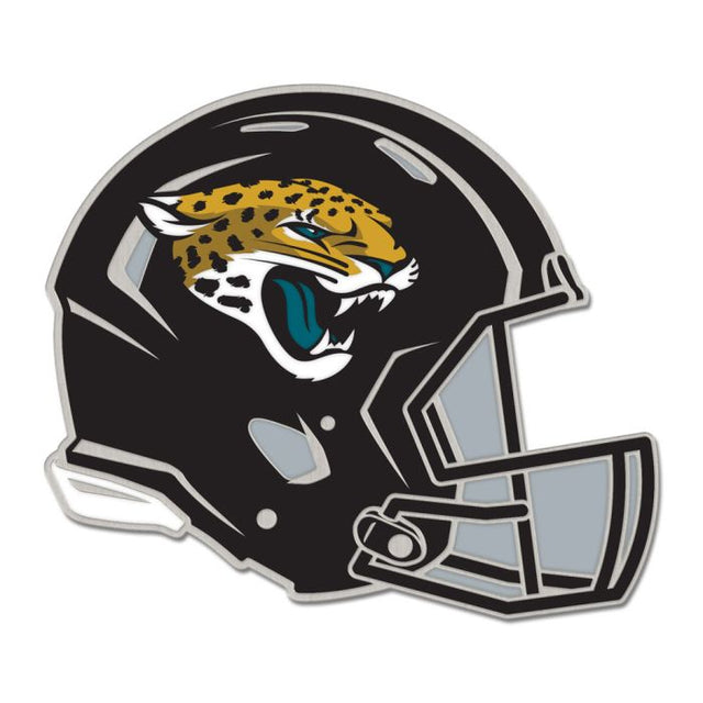 Tarjeta de joyería con pin esmaltado para coleccionistas con casco de los Jacksonville Jaguars