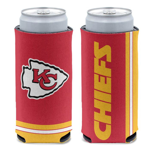 Enfriador de latas delgado de 12 oz de los Kansas City Chiefs