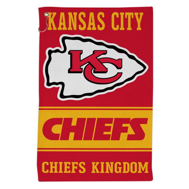 Toalla deportiva de 16 x 25 de los Kansas City Chiefs