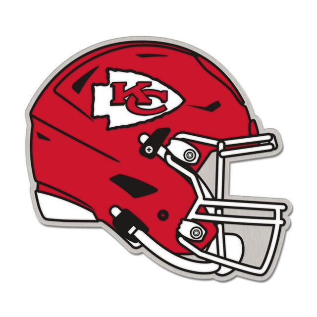 Tarjeta de joyería con pin esmaltado de colección de los Kansas City Chiefs