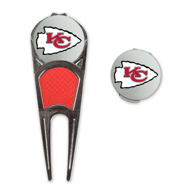 Combo de marca/herramienta/clip en forma de H de los Kansas City Chiefs*