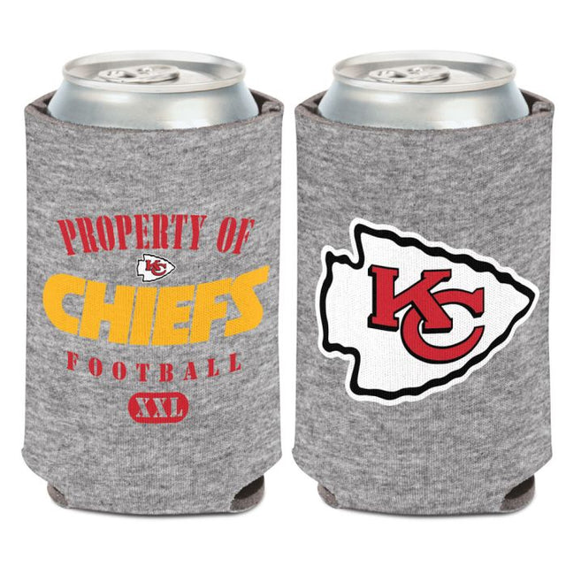 Enfriador de lata Heather de Kansas City Chiefs de 12 oz.