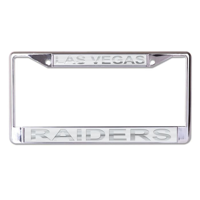 Las Vegas Raiders Lic Plt Frame S/L Printed