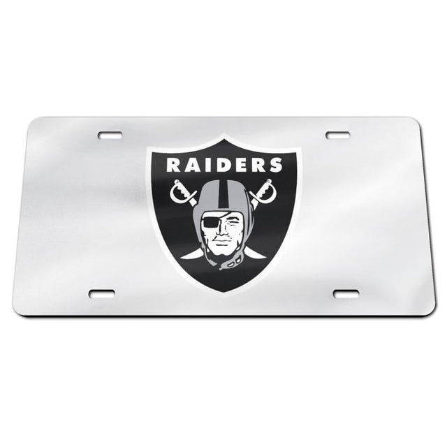 Las Vegas Raiders Specialty Acrylic License Plate