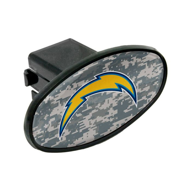 Receptor de enganche ovalado CAMO de 2" de Los Angeles Chargers
