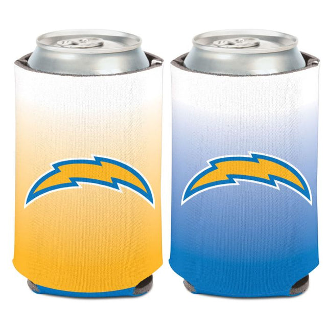 Enfriador de lata con baño de color Los Angeles Chargers de 12 oz.