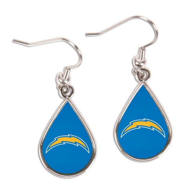 Los Angeles Chargers Earrings Jewelry Carded Tear Drop