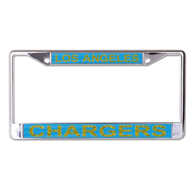 Los Angeles Chargers Lic Plt Frame S/L Printed