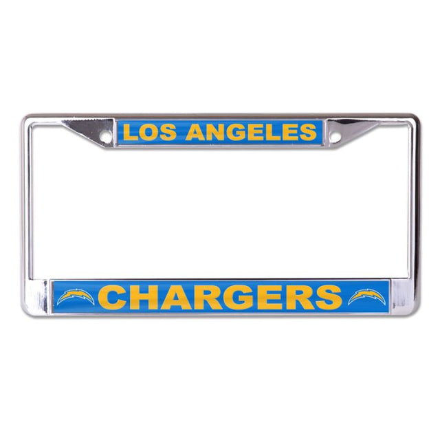 Marco impreso Lic Plt de Los Angeles Chargers S/L