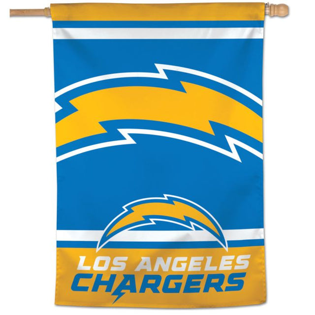 Bandera vertical de Los Angeles Chargers de 28" x 40"