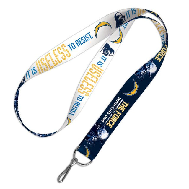 Los Angeles Chargers Yoda & Vader Lanyard 1"