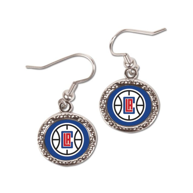 Pendientes de Los Angeles Clippers Joyas Cardadas Redondas