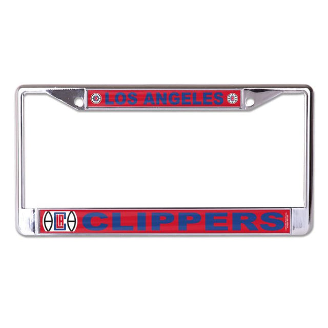Marco de licencia MEGA Plt de Los Angeles Clippers, talla S/L, impreso