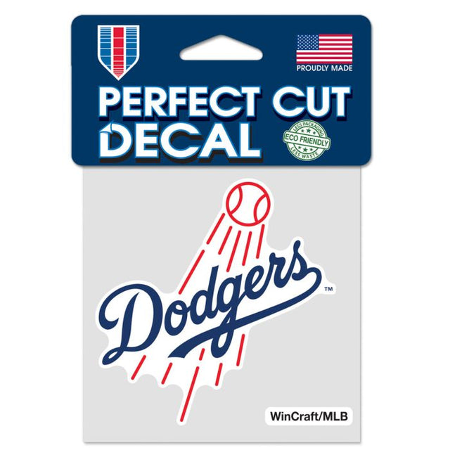 Los Angeles Dodgers Perfect Cut Color Decal 4" x 4"