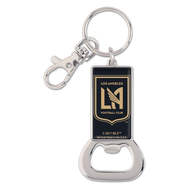 Los Angeles FC Bottle Opener Key Ring RECTANGLE