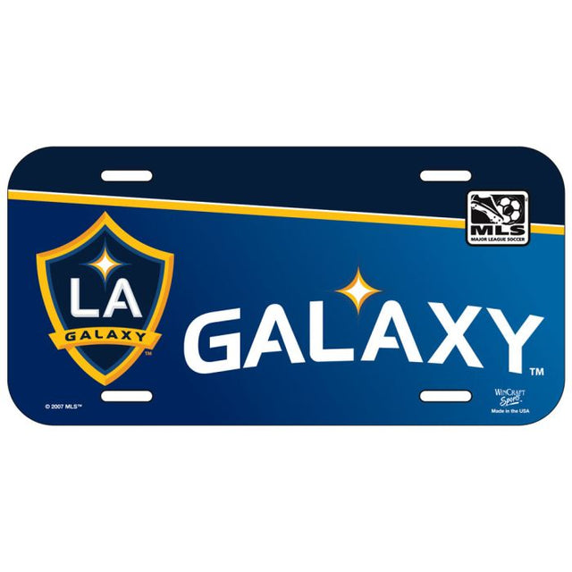 Los Angeles Galaxy License Plate