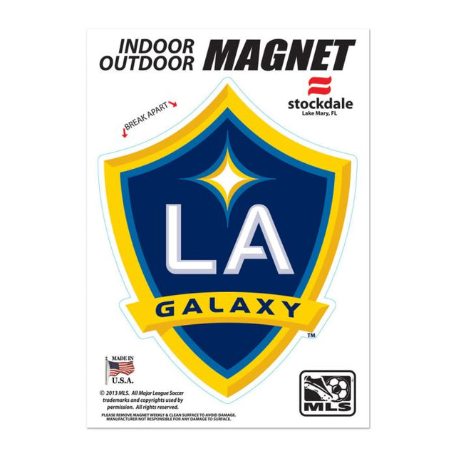 Los Angeles Galaxy Outdoor Magnets 5" x 7"