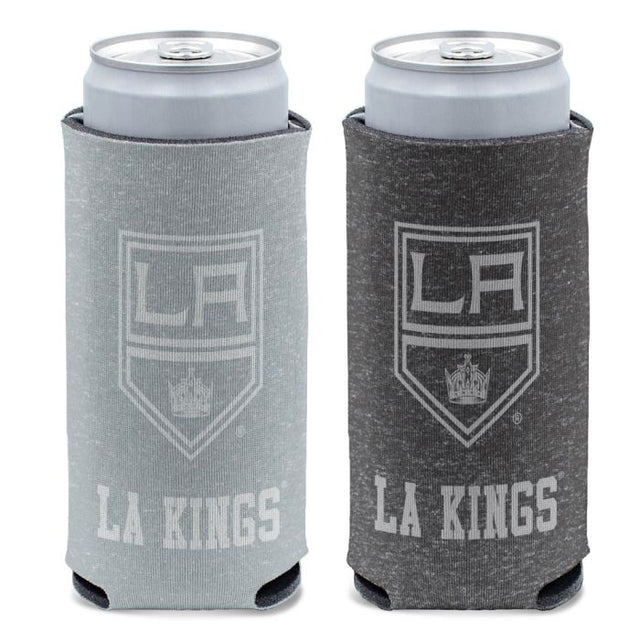 Enfriador de latas delgado de 12 oz de color jaspeado de Los Angeles Kings