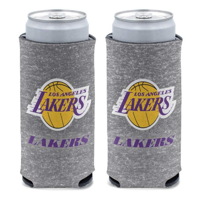 Enfriador de latas delgado de 12 oz de Los Angeles Lakers
