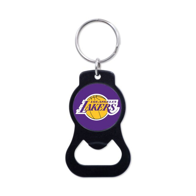 Llavero con abrebotellas de color negro de Los Angeles Lakers