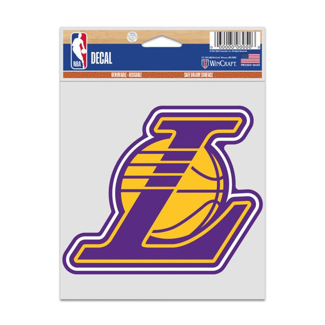 Los Angeles Lakers Fan Decals 3.75" x 5"