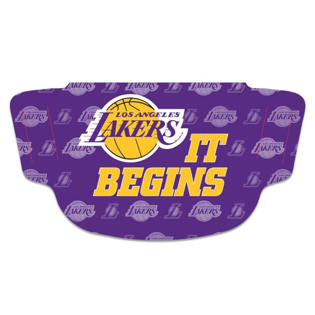 Mascarillas para fanáticos de Los Ángeles Lakers