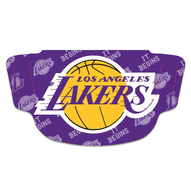 Mascarillas para fanáticos de Los Ángeles Lakers