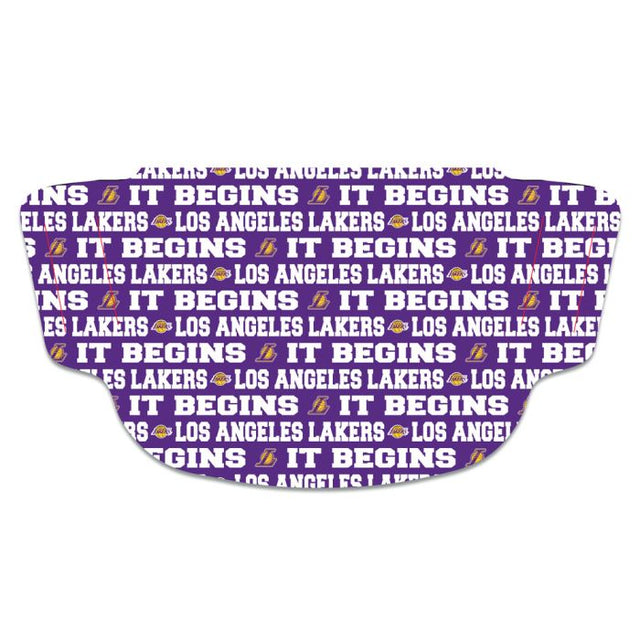 Mascarillas para fanáticos de Los Ángeles Lakers