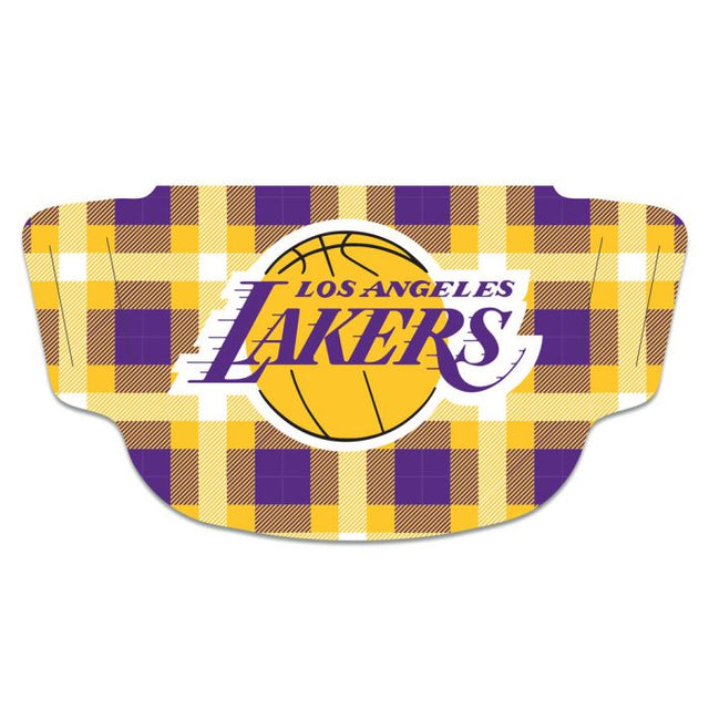 Mascarillas para fanáticos de Los Ángeles Lakers