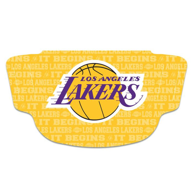 Mascarillas para fanáticos de Los Ángeles Lakers