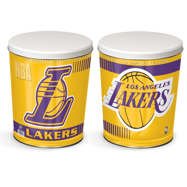 Lata de regalo cónica de Los Angeles Lakers de 3 galones