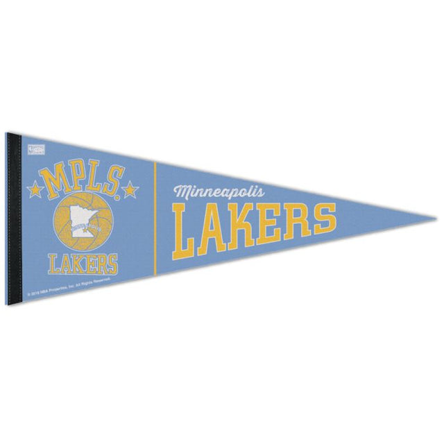 Banderín premium HARDWOOD CLASSIC de Los Angeles Lakers/Hardwoods de 12" x 30"