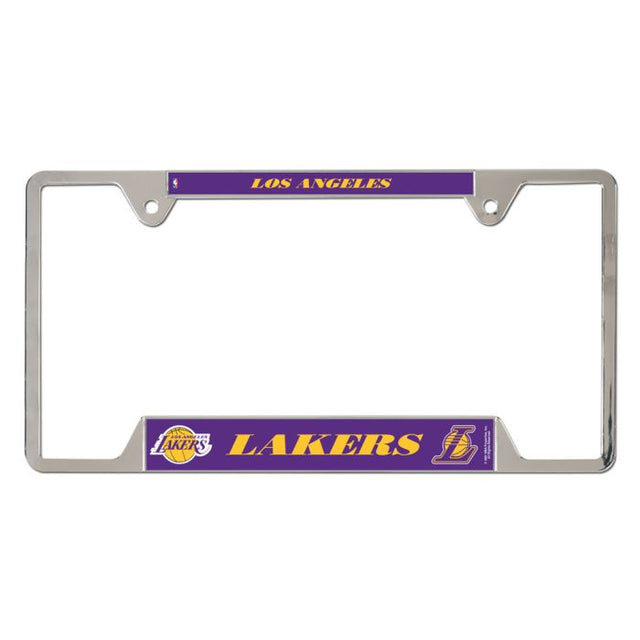 Marco de matrícula de metal de Los Angeles Lakers