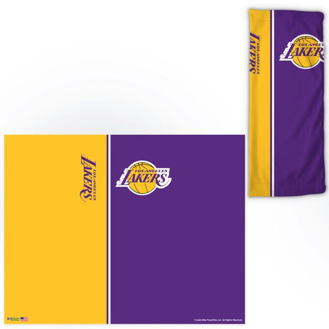 Envolturas para fanáticos con división vertical de Los Angeles Lakers