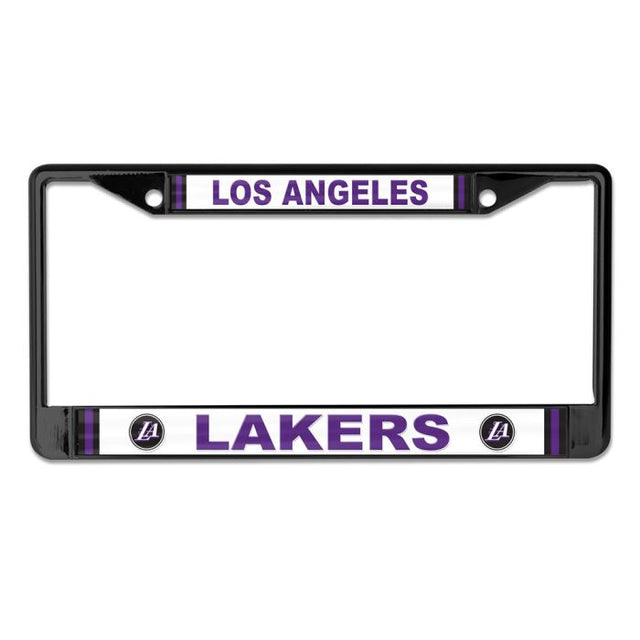 Marco impreso tamaño S/L con licencia de la ciudad de Los Ángeles Lakers