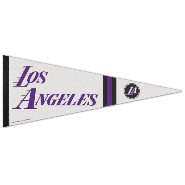 Banderín de la ciudad de Los Angeles Lakers de 12" x 30"