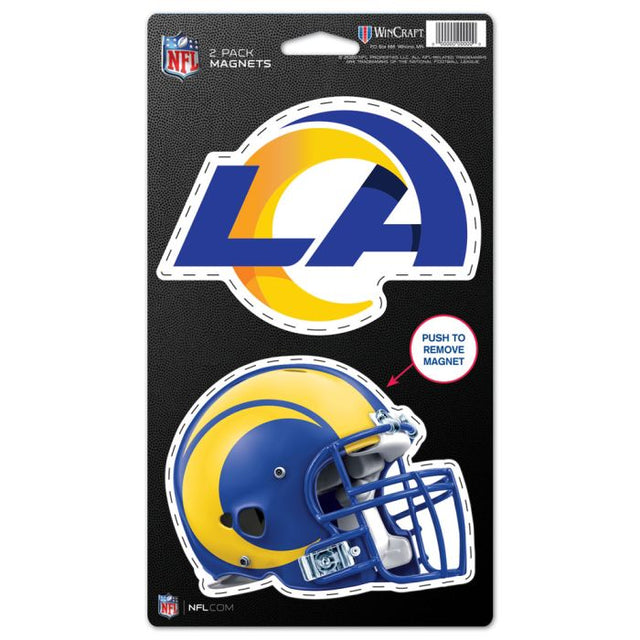 Los Angeles Rams 2 Pack Magnets 5" x 9"