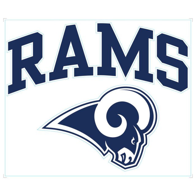Calcomanías para todas las superficies de Los Angeles Rams, 8" x 8"