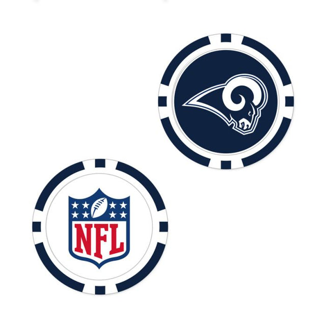 洛杉矶公羊队球标 - 超大尺寸个体。