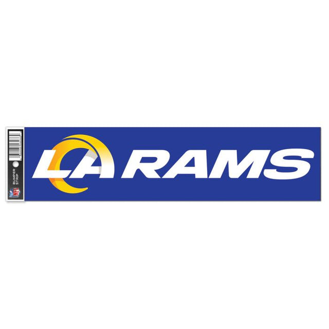Los Angeles Rams Bumper Strip 3" x 12"
